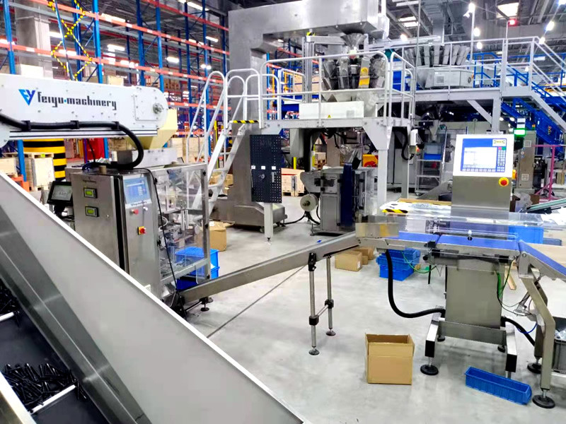 宜家家居家具配件智能分拣包装系统调试成功，正式投产(图1)